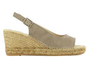 Эспадрильи Federica на танкетке Camila'S, серый