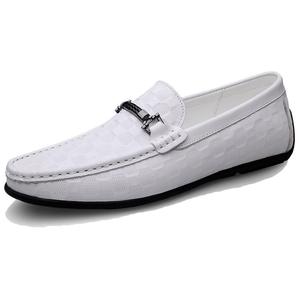 XIMO BULL Мужские повседневные кроссовки низкие черно-бело-желтые белые, цвет White