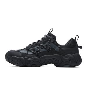 FILA FLUID 6 устойчивые к истиранию, дышащие, легкие низкие кеды мужские Black Gray