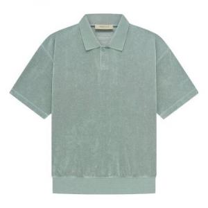 Футболка Fear of God Essentials SS23 Terry Polo 'Sycamore', цвет sycamore