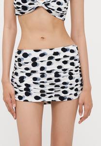 Низ бикини Norma Kamali BILL BOTTOM, Black/White/Black