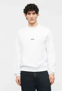 Толстовка felpa Msgm, Optical White