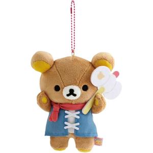 Подвеска плюшевая SAN X Rilakkuma Guard Bear Brother Fairy Bear Brother SAN-X, brother bear plush charm