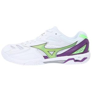 Mizuno Вейв Фанг Про 'Белый Зеленый Фиолетовый', цвет White/Green/Purple