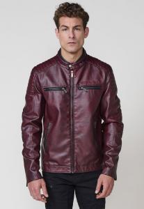 Куртка Koroshi Faux leather jacket, Rojo Red/Red