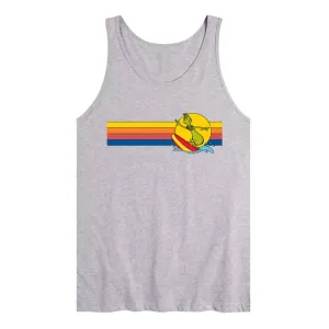 Мужская майка с ретро-графикой «Доктор Сьюз и Гринч» Licensed Character, серый