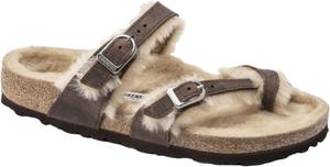 Женские сандалии Birkenstock Mayari из обработанной кожи, коричневый