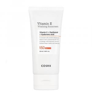 Солнцезащитный крем vitamin e vitalizing sunscreen spf50 pa++++ Cosrx, объем 150 мл