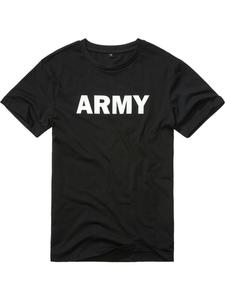 Футболка Армейская футболка черного цвета Brandit