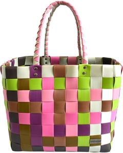 Сумка шоппер normani Einkaufskorb Einkaufstasche aus Kunststoff, цвет Orchidea