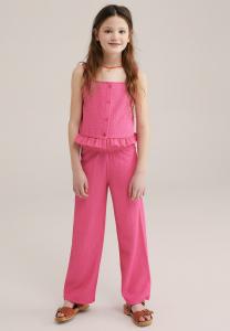 Топ WE Fashion, ярко-розовый