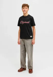 Футболка с принтом Jack & Jones Junior, Black