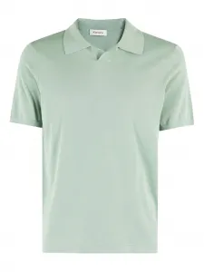 Хлопковая рубашка-поло Kangra, зеленый