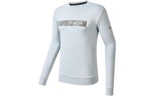 FILA Спортивный свитшот мужской Gel Gray с круглым вырезом Moderate Regular