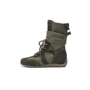 FIVE PLUS Зеленые женские ботильоны на каблуке 1,5 см, цвет Green