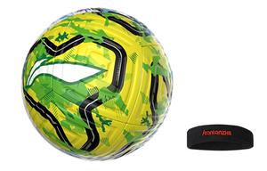 LINING Размер 5 футбольный мяч TPU бесшовный термосварной унисекс желто-зеленый