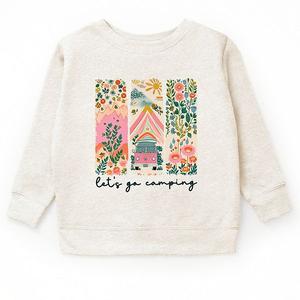Толстовка Let's Go Camping Van Youth The Juniper Shop, Natural