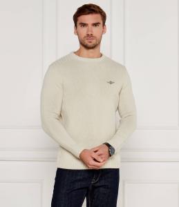Свитер Aeronautica Militare GIROCOLLO Regular Fit, бежевый