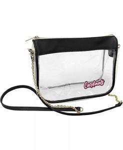 Женская сумка St. Louis Cardinals Hype Stadium Crossbody Clear Logo Brands
