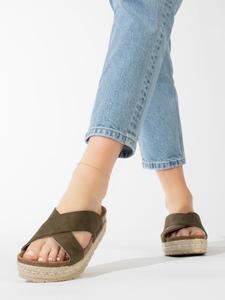 Мюли BACKSUN, хаки