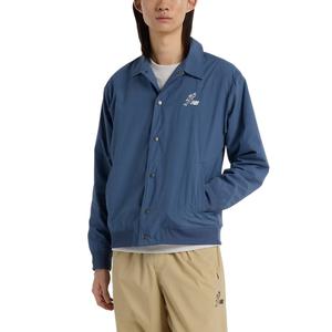 New Balance Бейсбольная куртка унисекс винтаж индиго, Vintage Indigo