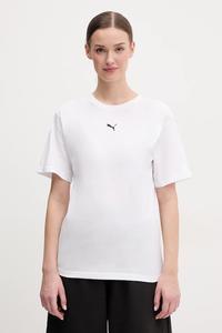 Футболка essential relaxed из хлопка Puma, белый