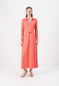 Платье-рубашка DKNY, коралловый