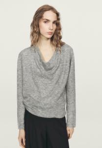 Джемпер Massimo Dutti WITH COWL NECK, Grey