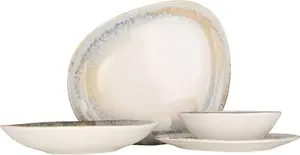 Набор столовых приборов - Knidos - 24 предмета - 6 персон - фарфор Bonna