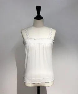 Цветочная майка Noela, цвет Off White