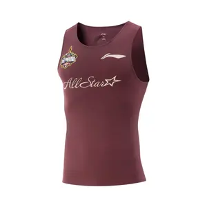 Баскетбольная майка мужская dark burgundy LINING, Dark Burgundy