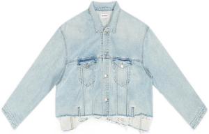Женская джинсовая куртка Balenciaga, голубой
