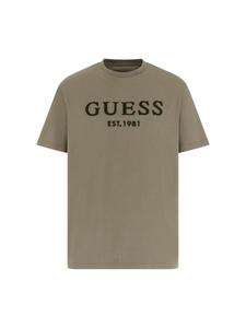 Рубашка GUESS, цвет Pastel green/Dark green