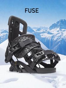 Head Мужские крепления для сноуборда nidecker quick-release binding flow с быстросъемной системой fuse steel wire pull, классический черный цвет, стиль pack