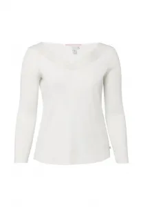 Топ с длинными рукавами Qs, Creme