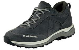 Кроссовки для активного отдыха на открытом воздухе, мужские, с низким верхом, серые/черные Montbell