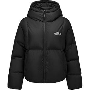 Skechers Женская пуховая куртка Carbon Black/0018