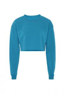 Толстовка myMo ATHLSR Sweatshirt, Blau/Mottled Dark Blue