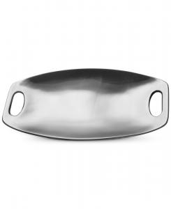 Поднос Nambe с ручкой, 14 дюймов Nambé, серебро