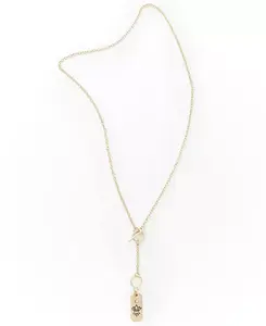 Золотистое ожерелье в виде лотоса Matr Boomie, brass