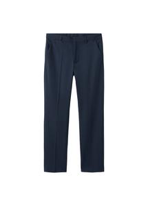 Обычные брюки MANGO TEEN Trajep, темно-синий