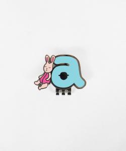 Маркер с зажимом для колпачка