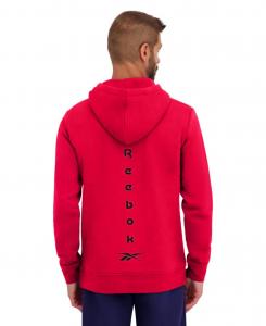 Мужская толстовка с длинными рукавами Power House Reebok, Vector Red