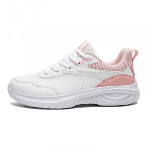 Женские повседневные беговые кроссовки Low-Top с амортизацией, противоскользящей и износостойкой подошвой MEKY, белый