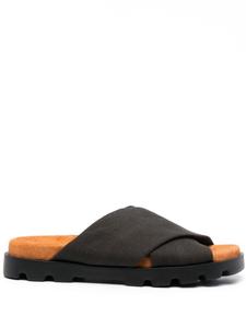 Camper сандалии Brutus с перекрестными ремешками, серый