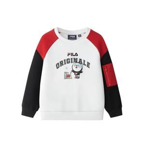 Толстовка для детей 3-7 лет FILA KIDS, белый