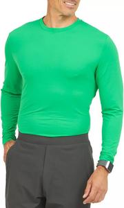 Ibkul Мужская футболка современного кроя с длинными рукавами