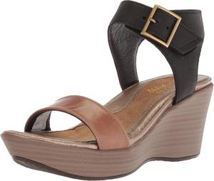 Женские сандалии NAOT Caprice, Arizona Tan Lthr/Oily Coal Nubuck