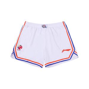 LINING Шорты баскетбольные CBA Collection League Edition 24 25 Season, Xinjiang Team мужские стандартные white