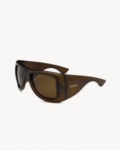 Солнцезащитные очки SL 902 HOWL SAINT LAURENT, коричневый